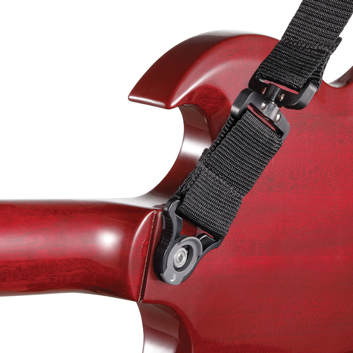 AUTO LOCK SWIVEL POLYPRO BLACK