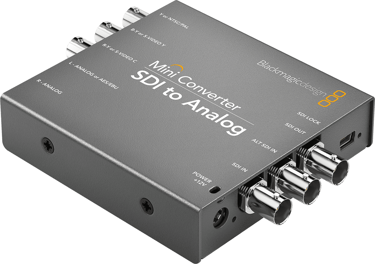 Mini convertitore SDI ad analogico