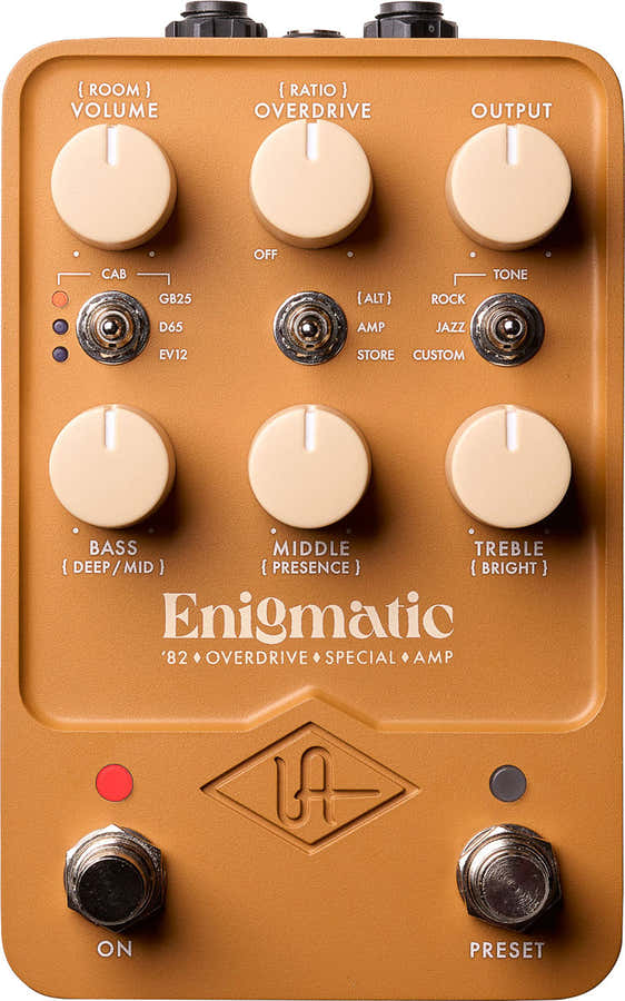 UAFX Enigmatic 82 Overdrive Special Amplificatore