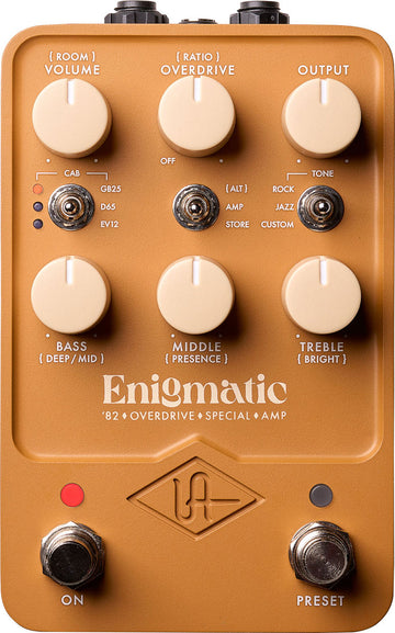 UAFX Enigmatic 82 Overdrive Special Amplificatore