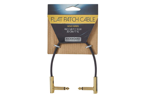 Cavo patch piatto della serie Gold CAB-pc-F-20-gd