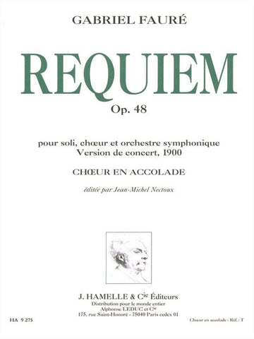 Requiem Op. 48 version 1900 choeur en accolade
