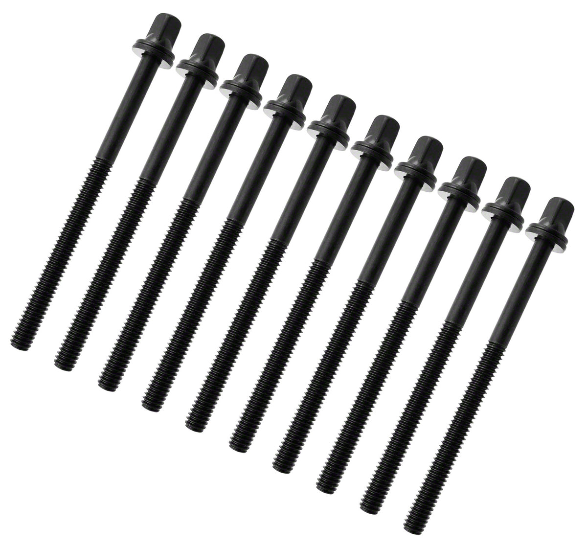 TRC-75W-BK -VITE TIRANTE NERO 75MM CON RONDELLA - FILETTATURA 7/32" (X10)