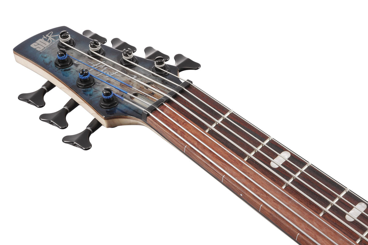 SRAS7-CBS Blu cosmico Starburst Bass Workshop
