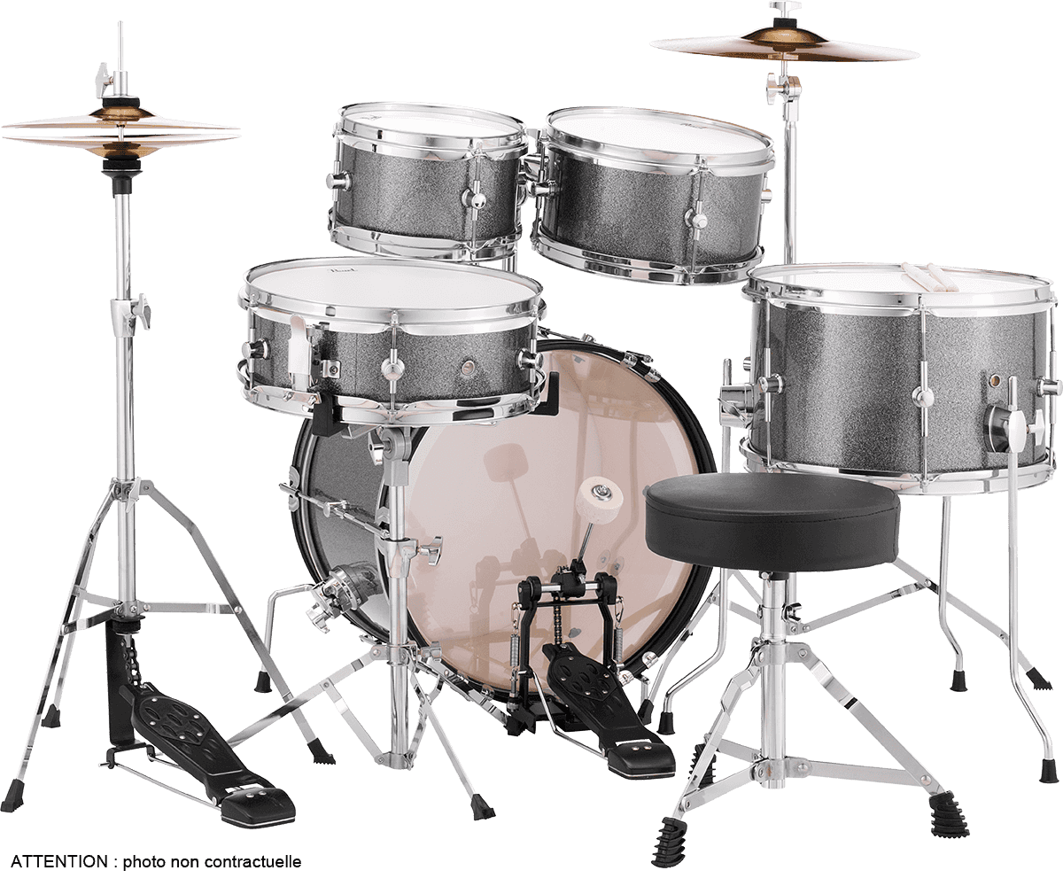 ROADSHOW JUNIOR 16 GRINDSTONE SPARKLE + SOLAR CYMBALS