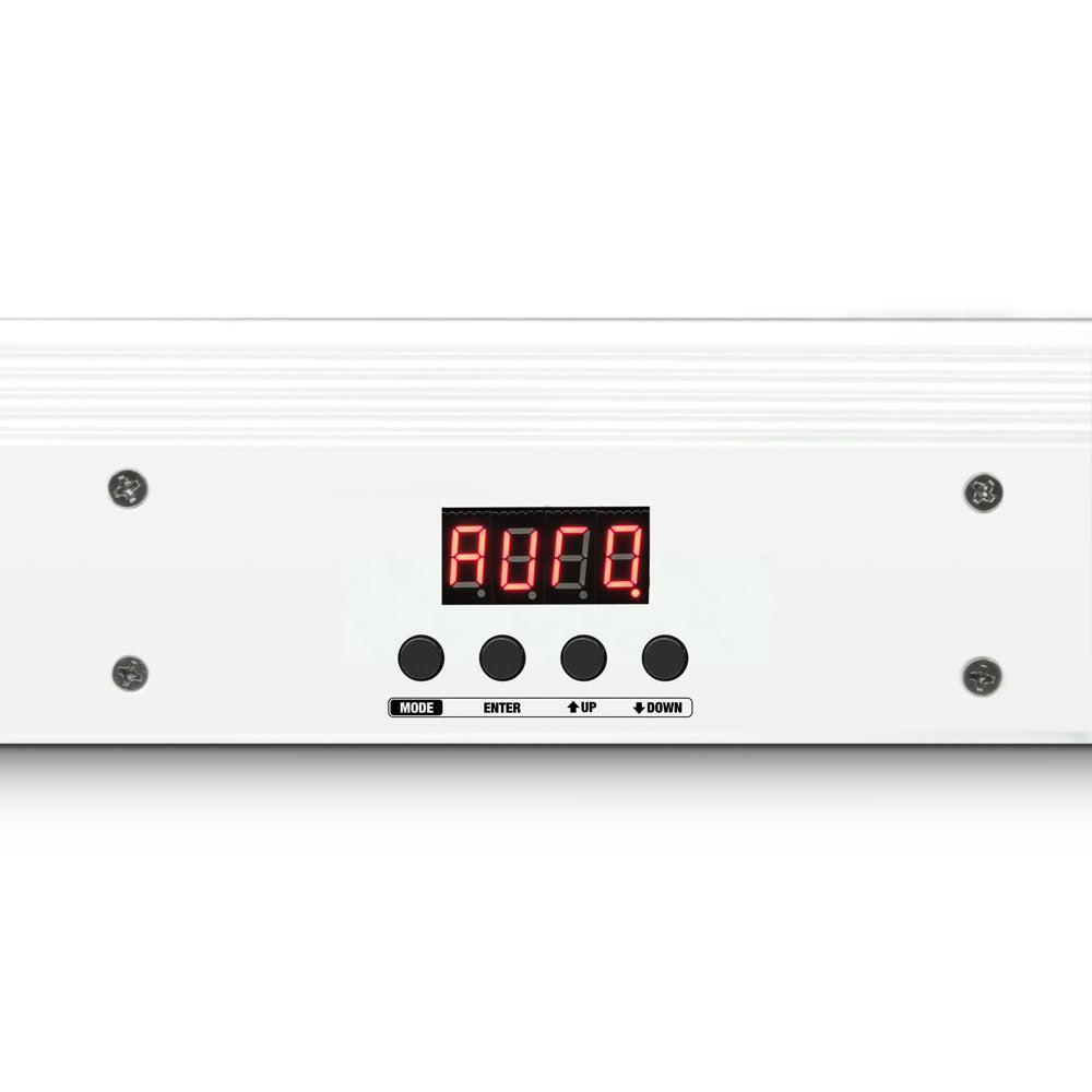 TRIBAR 200 IR WH - BARRA LED TRICOLORE (RGB) 12 X 3 W SCATOLA BIANCA CON TELECOMANDO A INFRAROSSI