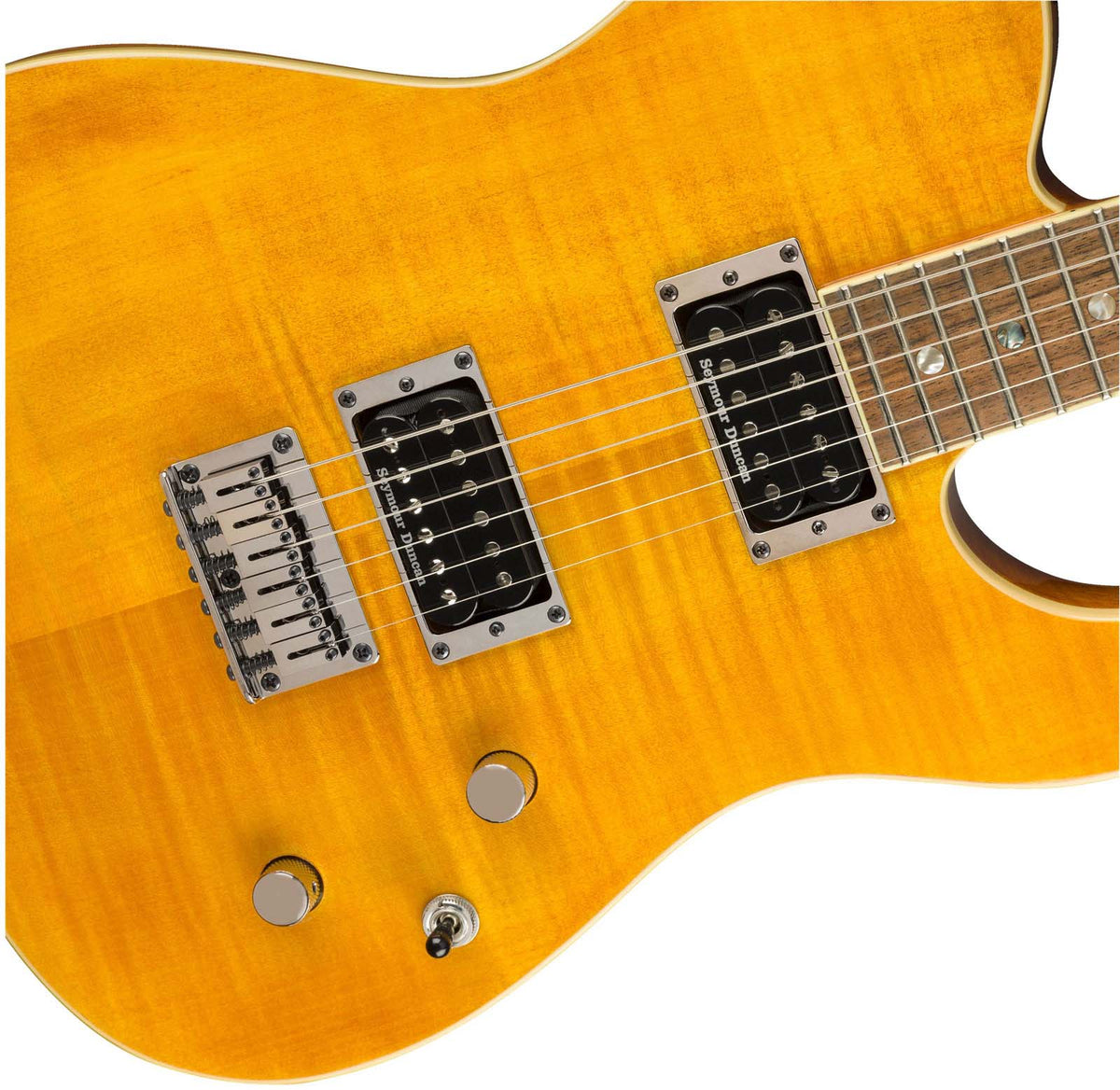 Telecaster FMT HH Custom LRL Ltd Ambra