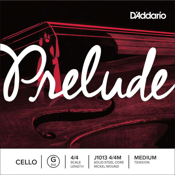 4/4 PRELUDE CELLO SINGLE G STRING SCALE MEDIUM TENSION