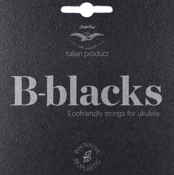 184U B-blacks set Ukulele Baritono Sol - DGBE - Re grave