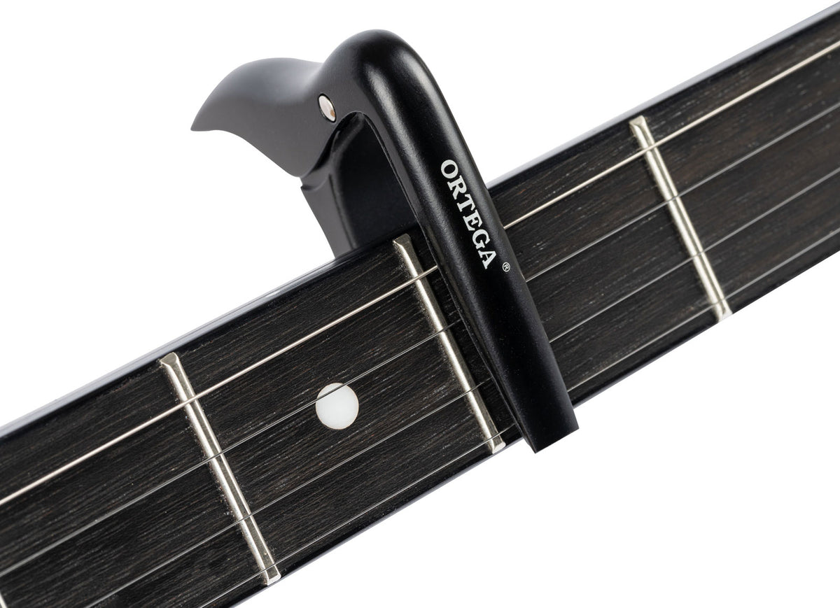 Capotasto Ortega Ukulele & Banjo Nero