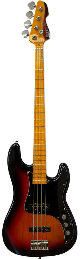 MB GV 4 Gloxy passivo CR MP MN 3-Tone Sunburst