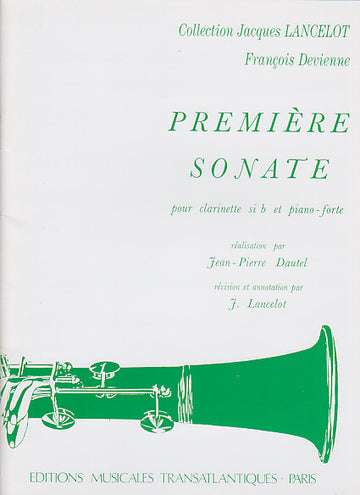 Devienne Prima Sonata Per Clarinetto Sib E Pianoforte