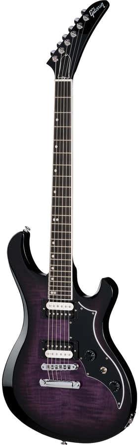 Victory Top figurato Burst viola scuro Modern