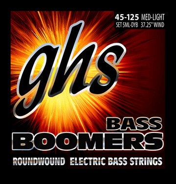 BOOMERS BOOMERS ROUND WIRE BASS STRINGS MEDIUM LIGHT SET /5C !45-65-85-105-130-130