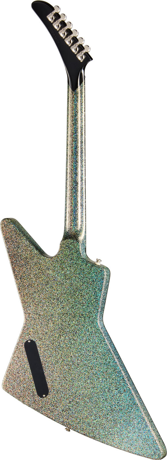 Explorer Custom Signature Lzzy Hale Diamante Nero Brillante Olografico IBG