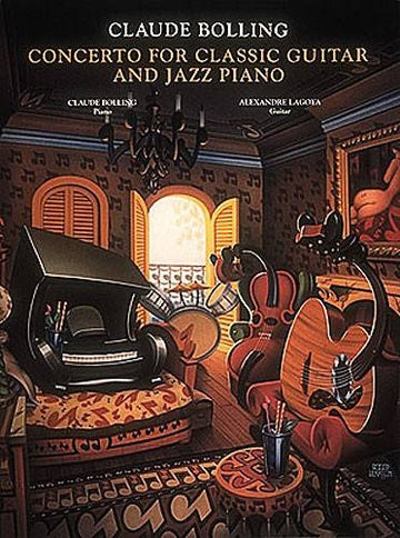 BOLLING C. - Concerto per chitarra classica e pianoforte jazz