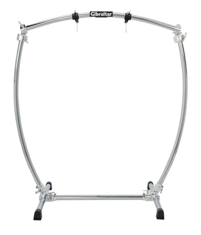 STAND SPECIALI CHROME SERIES CURVED GONG STAND GCSCG-L