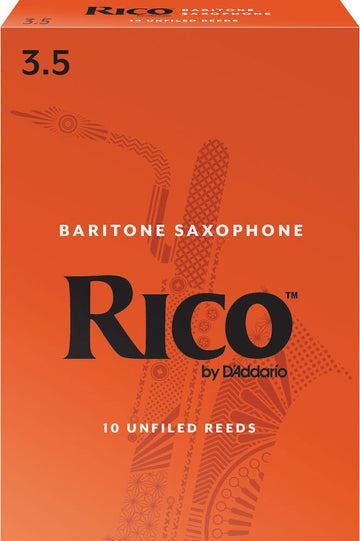 ORANGE BARITONE SAXOPHONE REEDS 3.5