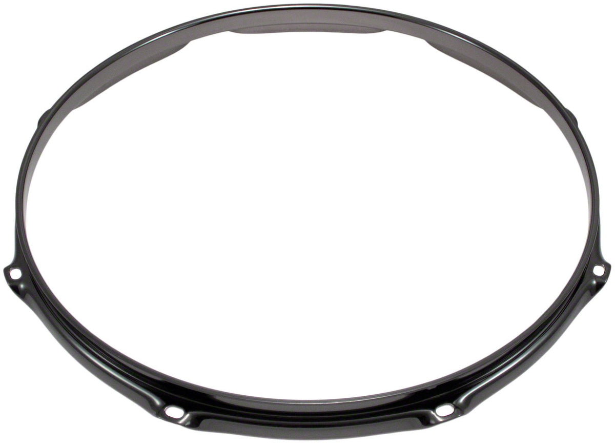 H30-16-8BK - Cerchio 16" 8 Tiranti Nero Super Tripla Flangia 3.0mm