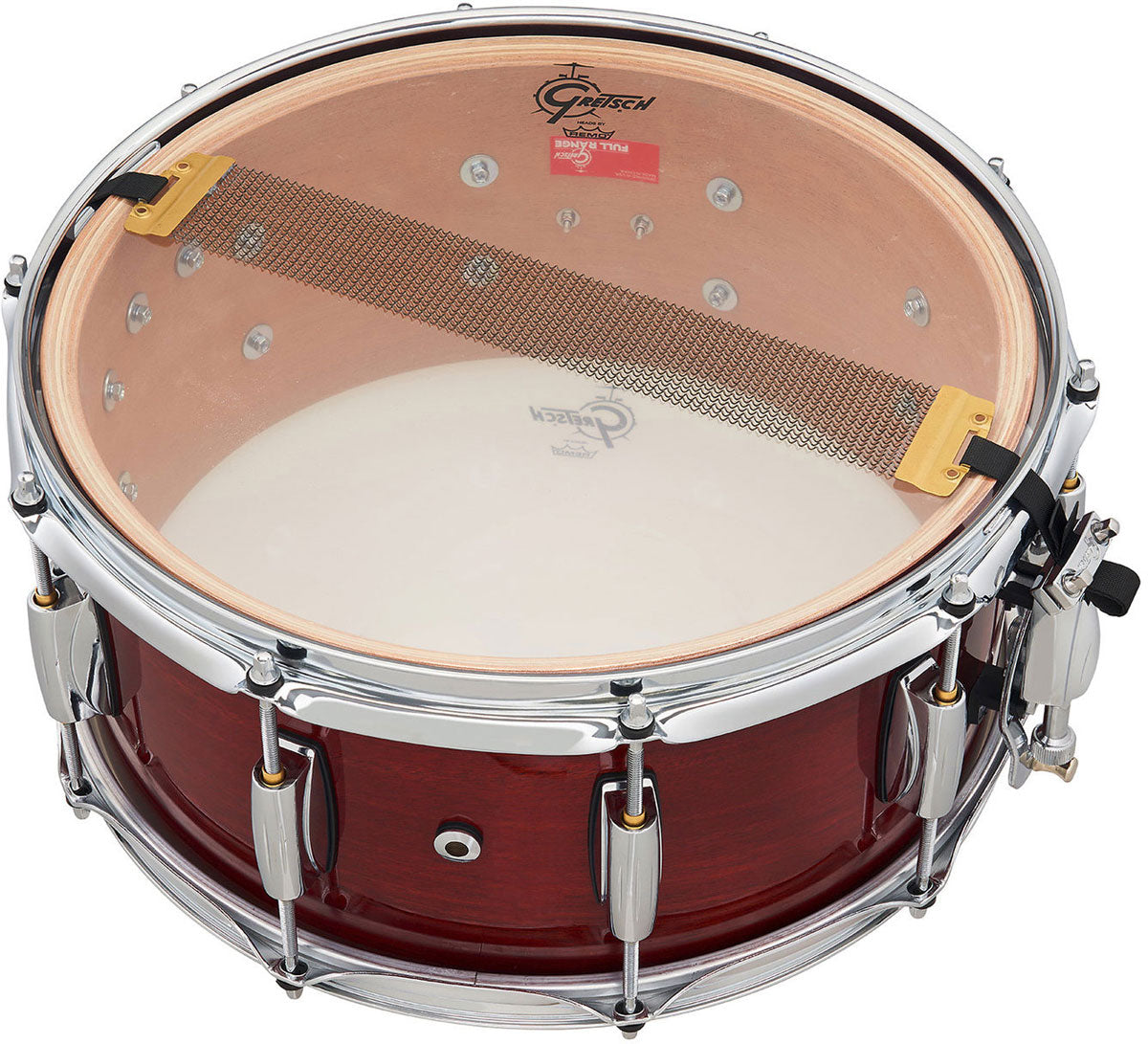 Rullante Full Range Mogano/Acero 14X6,5" S1-6514-MMG