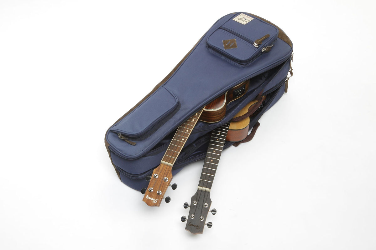 Custodia Doppia per Ukulele (Concert,Tenore) Powerpad - IUBT2542-NB