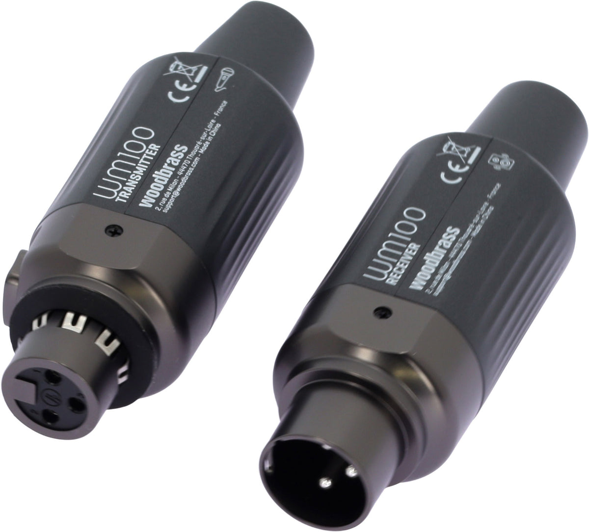 WM100 Sistema Wireless UHF Plug-in Per Microfono Dinamico