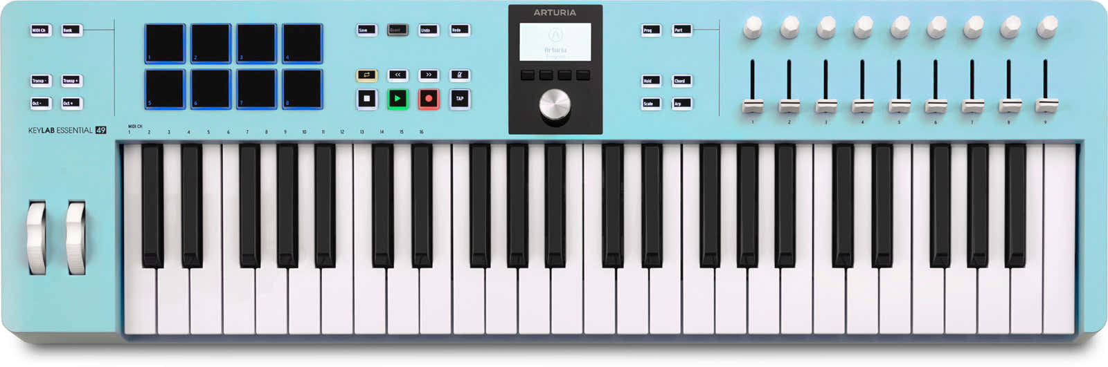 Keylab Essential 49 MK3 Acquamarina
