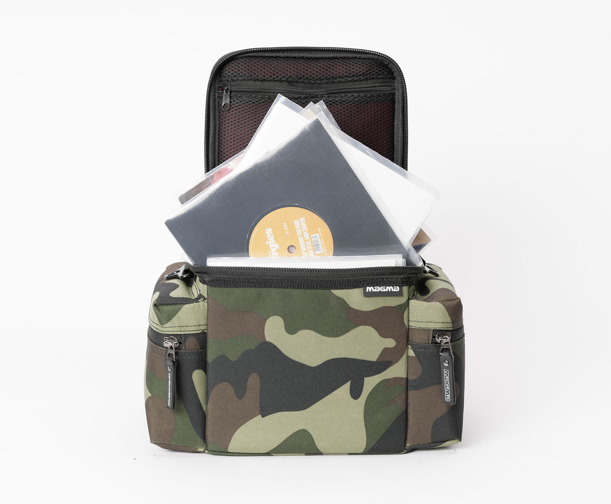 45 RECORD-BAG 100 NEW CAMO-GREEN/BORDEAUX