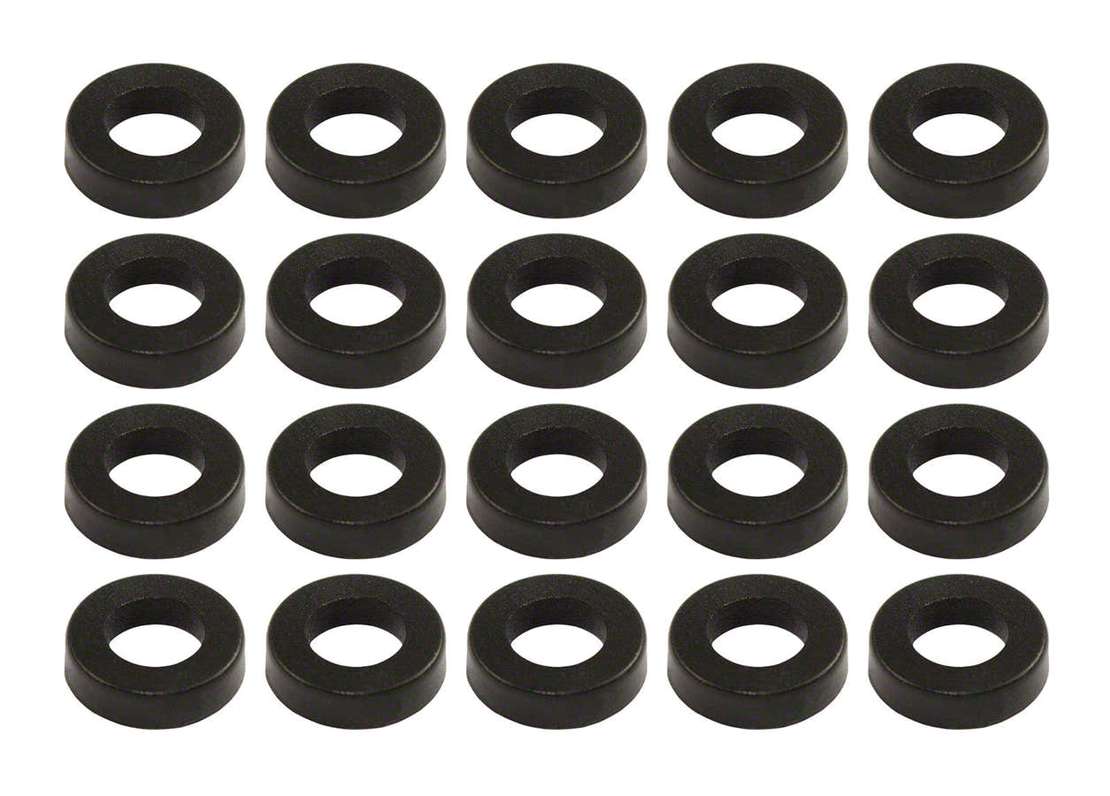 CB-B - RONDELLA NYLON PER VITE TIRANTE - NEGRA (X20)