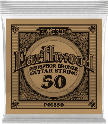 .050 EARTHWOOD PHOSPHOR BRONZE ACOUSTIC GUITAR STRINGS