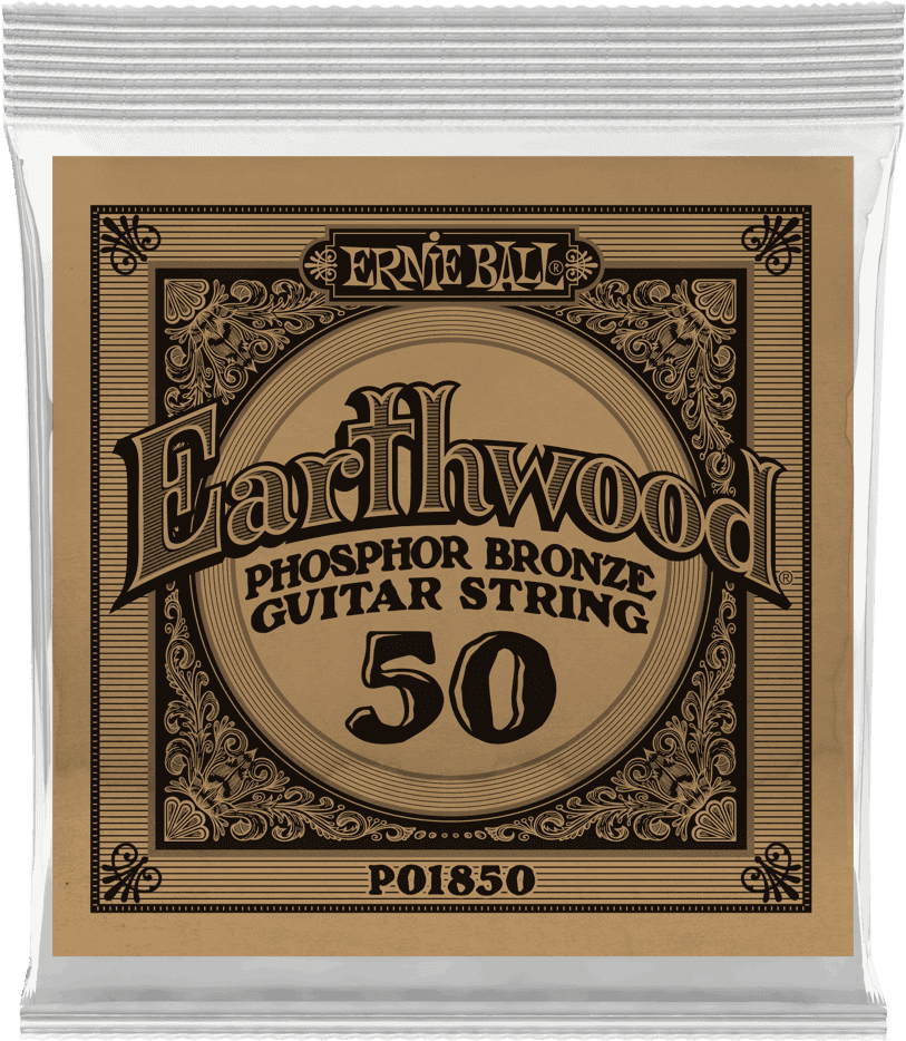 .050 EARTHWOOD PHOSPHOR BRONZE ACOUSTIC GUITAR STRINGS
