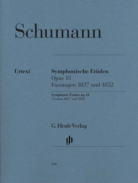 Schumann R. - Symphonic Etudes Op. 13 (early And Late Versions And 5 Posthumous Versions)