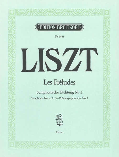Liszt Franz - Les Preludes - Piano