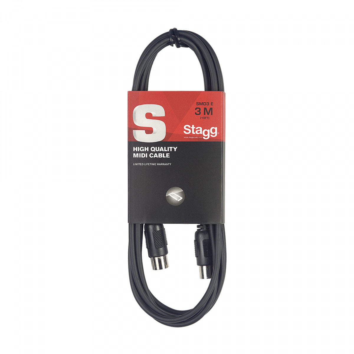 SMD3 E cavo MIDI DIN/DIN (M/M) 3 M connettori in plastica