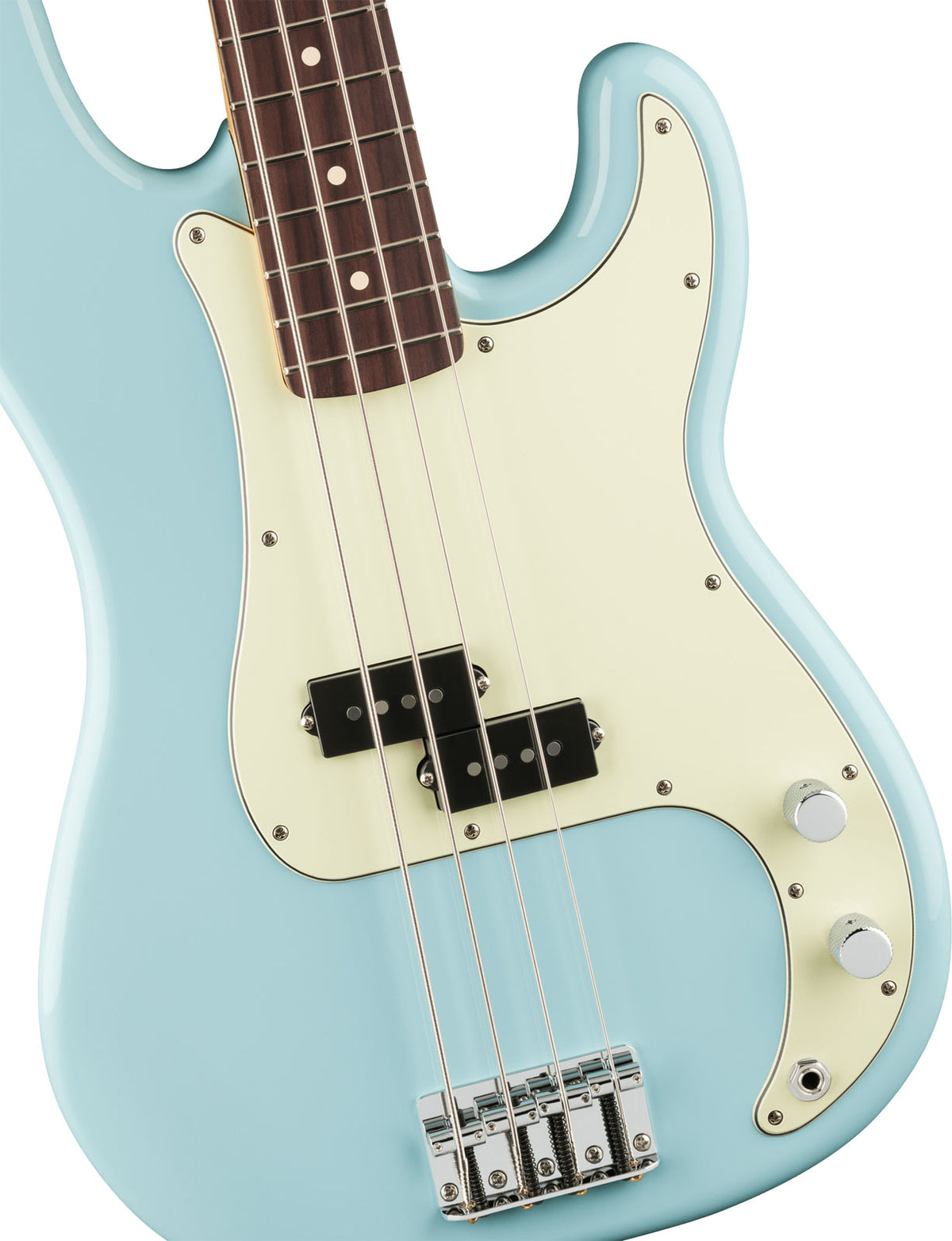 Precision Bass 75 Anni Player II, RW Blu Daphne