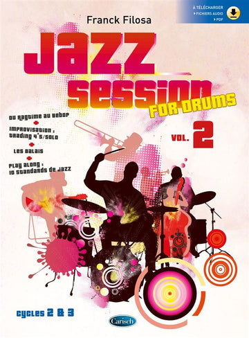 Filosa Franck - Jazz Session For Drums Vol.2 - Batteria