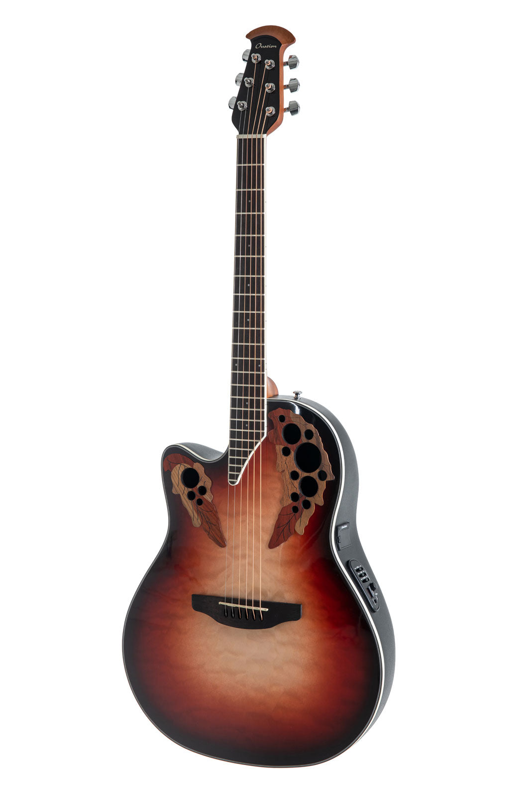 Chitarre Elettroacustiche Celebrity Elite Plus Mid Cutaway Lefthand Ruby Burst