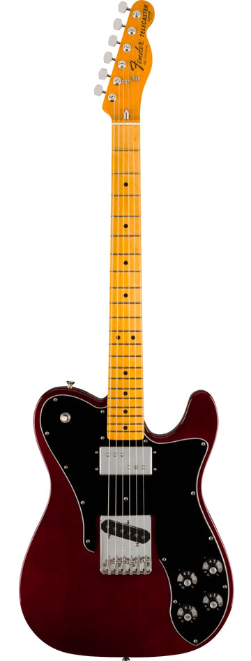 Telecaster 1977 Custom American Vintage II MN Rosso vino