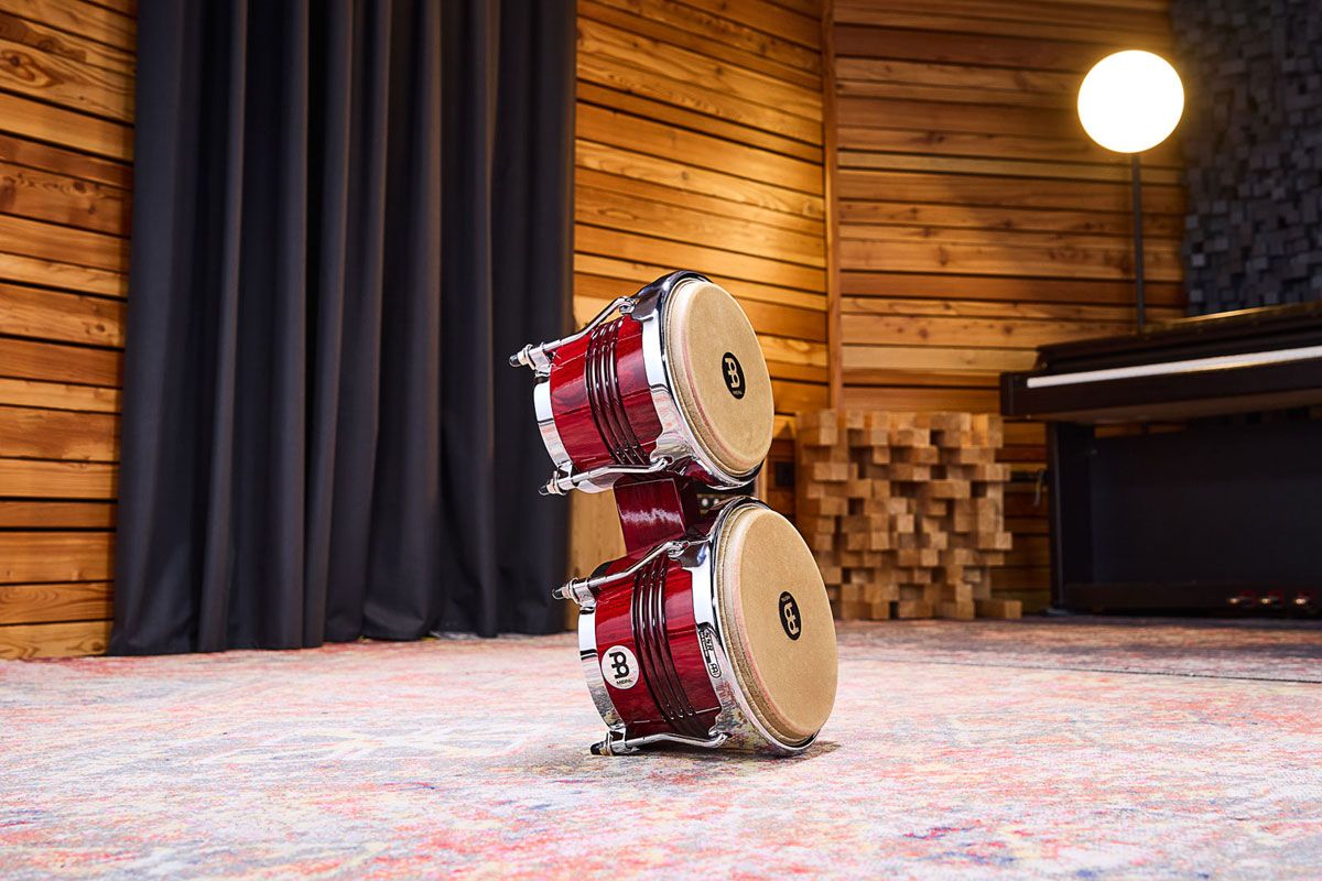Marathon Exclusive Serie Bongo 6 3/4" Macho & 8" Hembra - Wine Red