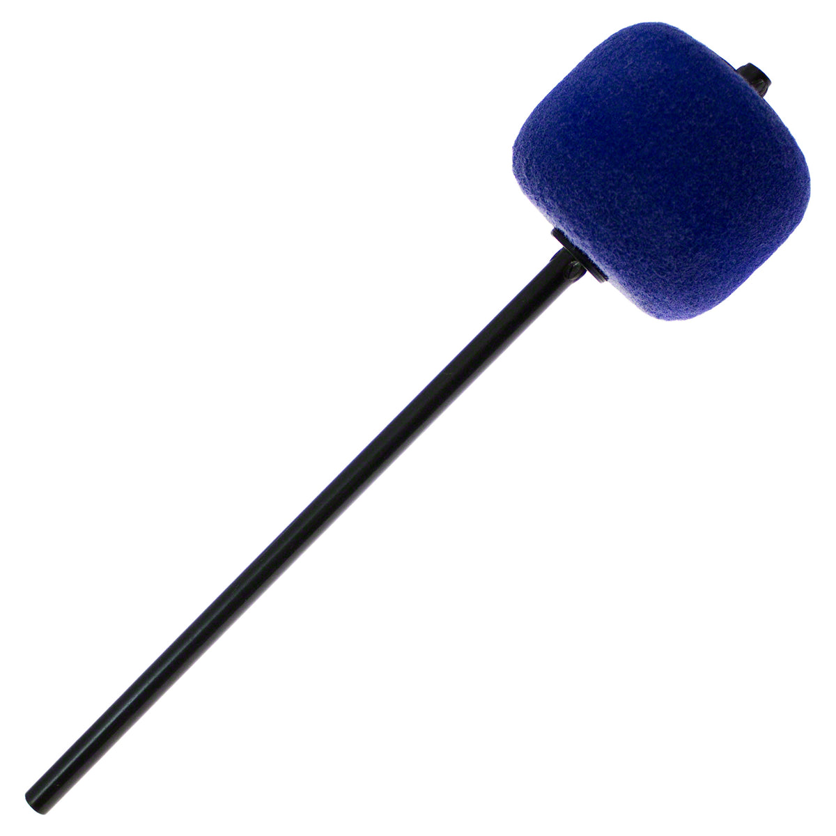 Danmar 206CKBL Battente per pedale di grancassa Feltro Blu Asta Nera