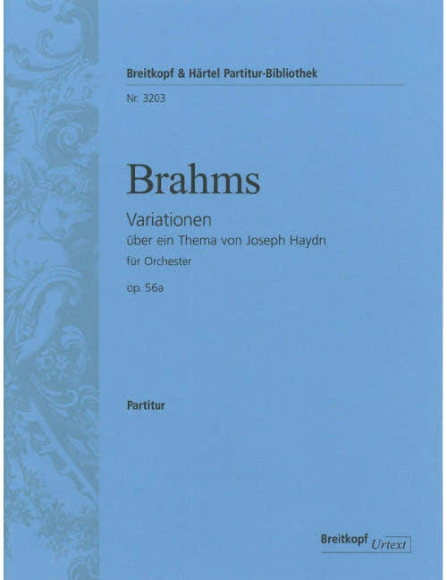 BRAHMS JOHANNES - HAYDN-VARIATIONEN B-DUR OP.56A - ORCHESTRA