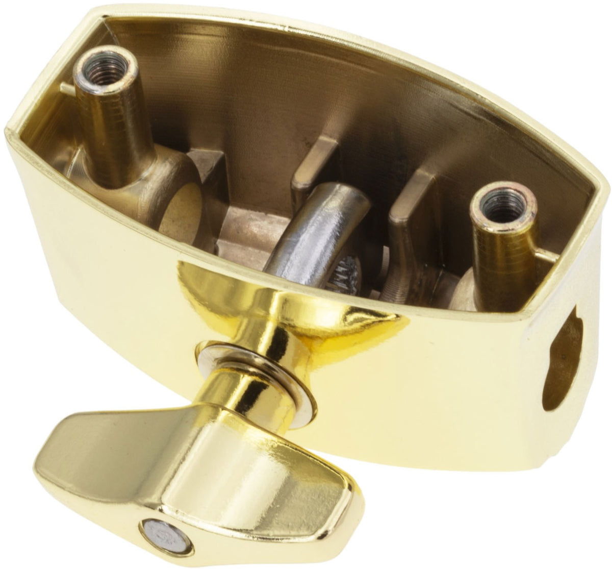 TB7BR - Supporto per Tom / Tom a terra Ø9.5-10.5mm - 53mm Ottone (x1)