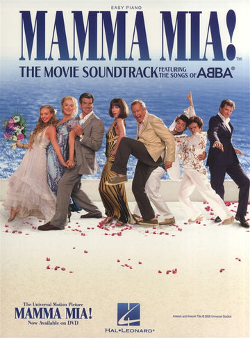 Abba Mamma Mia! The Movie Soundtrack - Pianoforte solo
