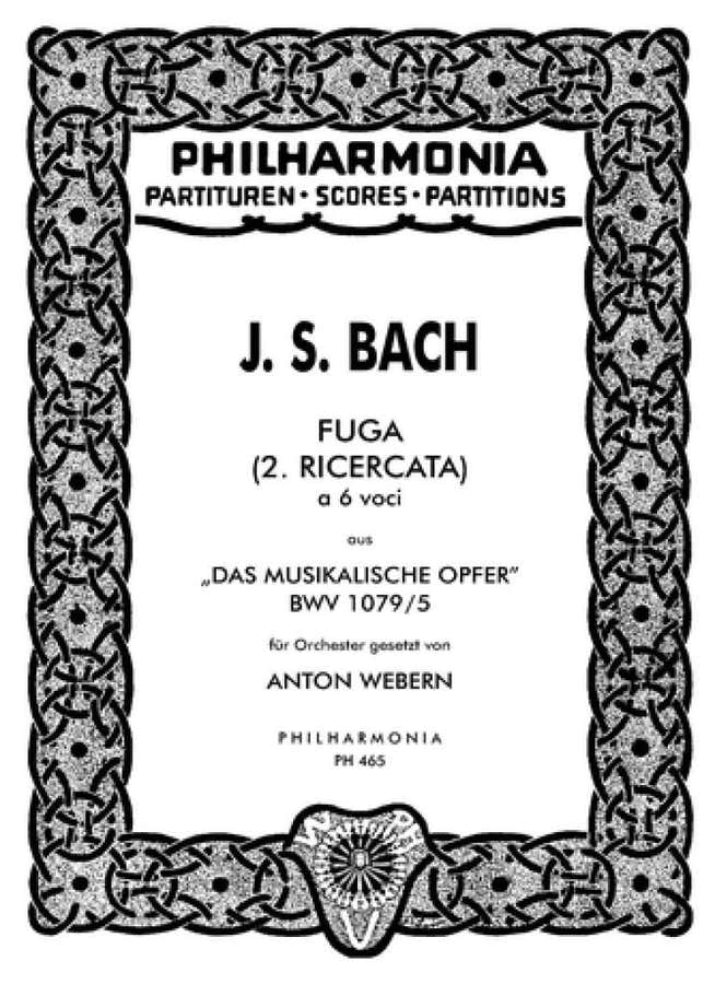 Bach - Fuga (2. Ricercata) A 6 Voci BWV 1079/5 - Orchestre