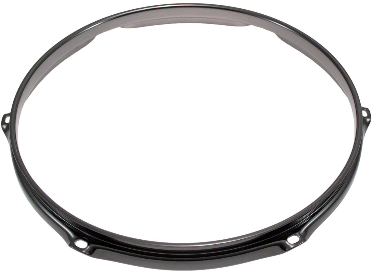 H30-10-6BK - Cerchio 10" 6 Tiranti Nero Super Tripla Flangia 3.0mm