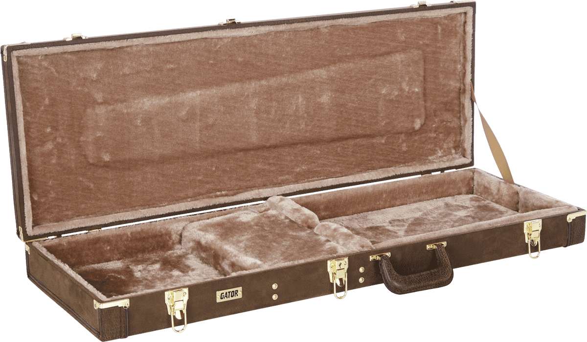 Custodia Elettrica Vintage Marrone in Legno Deluxe - GW