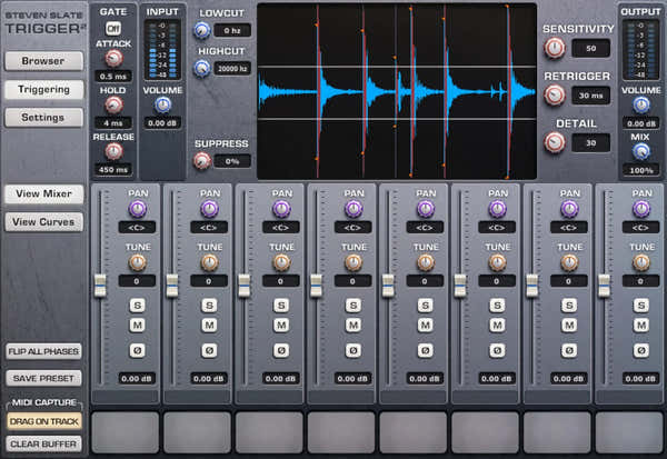 Steven Slate Audio Trigger 2 Platino