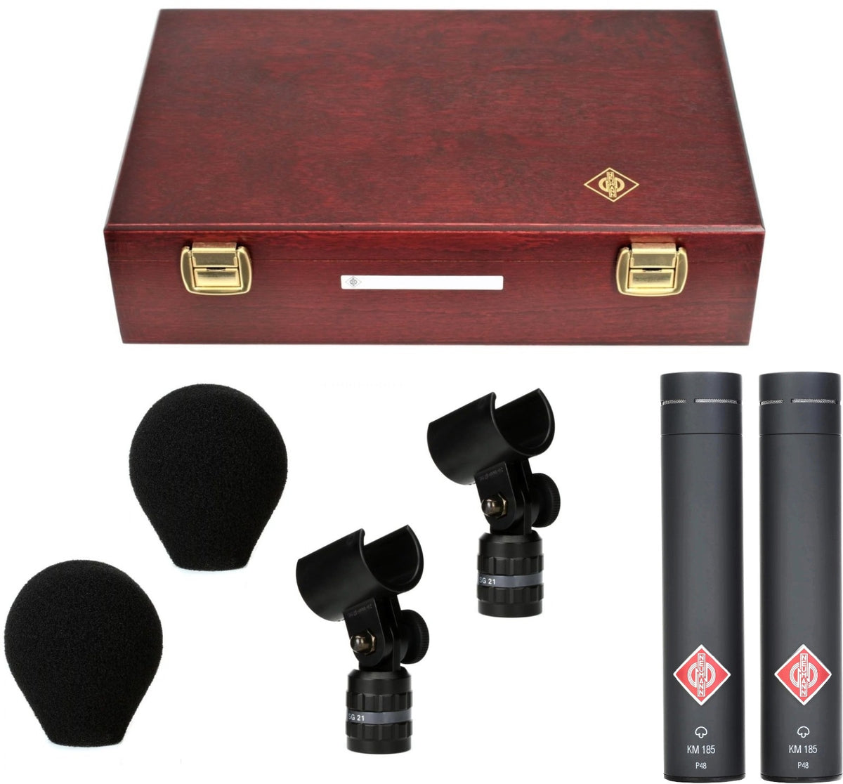 KM 185 Set stereo Nero
