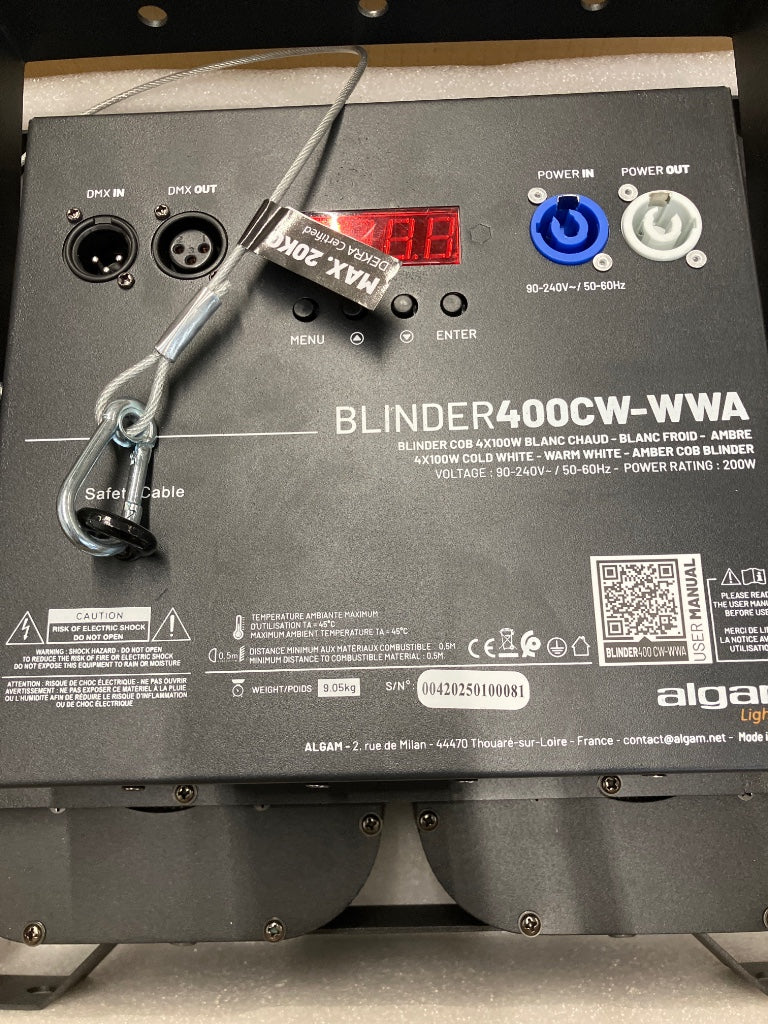 Blinder 400CW-WWA - B Stock