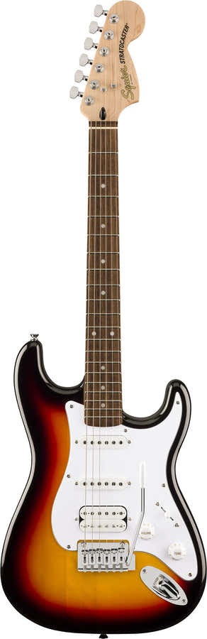 Stratocaster Junior Affinity HSS LRL Sunburst a 3 colori